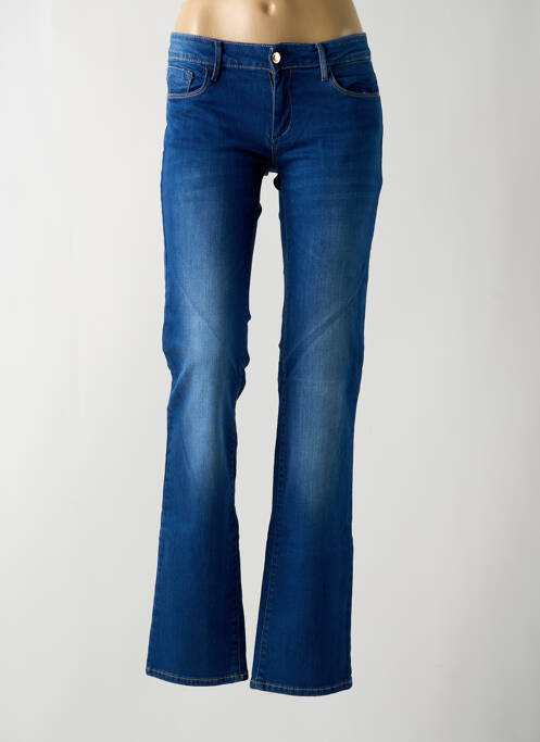 Jeans coupe droite bleu TIFFOSI pour femme
