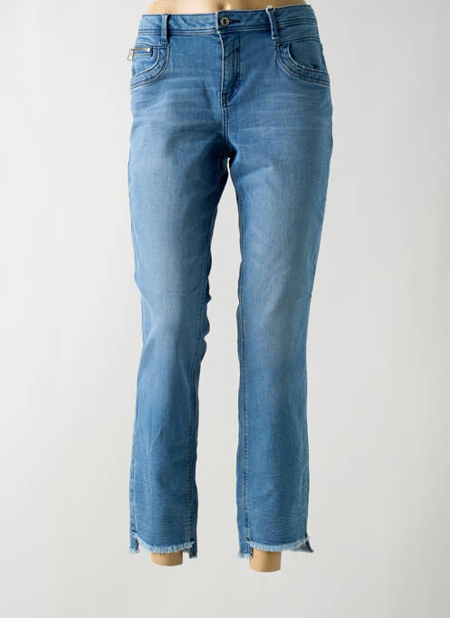Jeans coupe slim bleu TOM TAILOR pour femme
