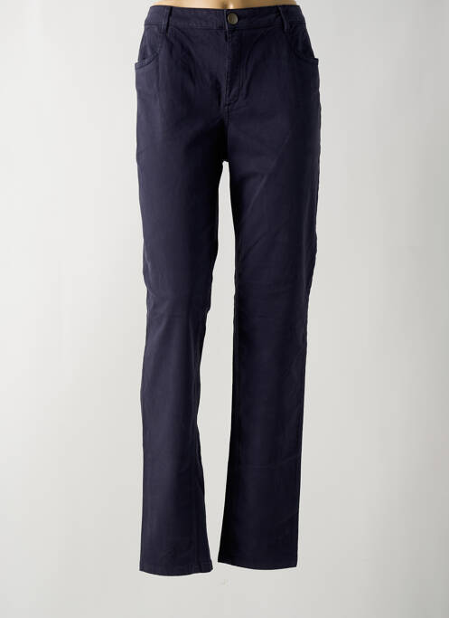 Pantalon slim bleu LOLA ESPELETA pour femme