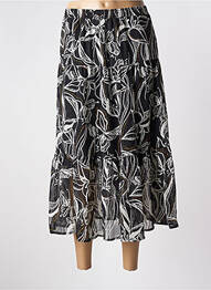Jupe longue tissage crêpe noir LOLA ESPELETA femme