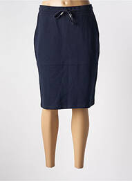 Jupe mi-longue taille haute bleu TOM TAILOR femme