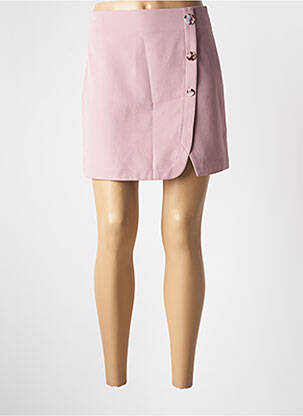 Jupe courte taille haute violet SMASH! femme