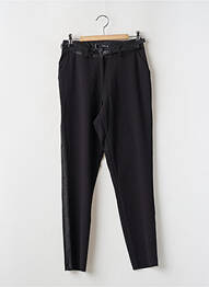 Pantalon slim stretch taille normale noir TIFFOSI femme