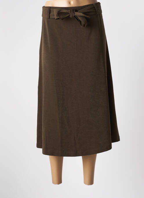 Jupe mi-longue vert SURKANA pour femme