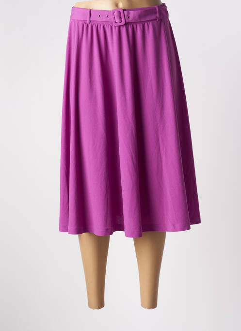 Jupe mi-longue violet SURKANA pour femme