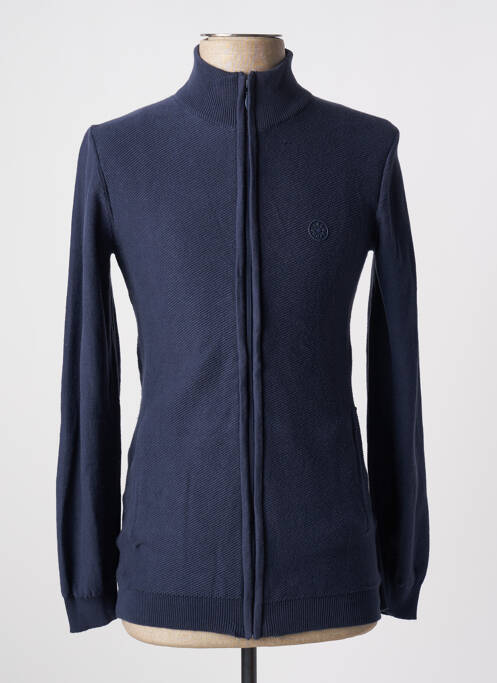 Gilet manches longues bleu LEE COOPER pour homme