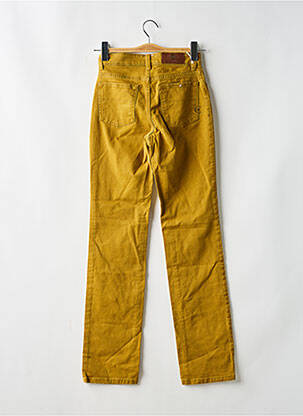 Jeans coupe slim stretch taille haute jaune CERRUTI 1881 femme