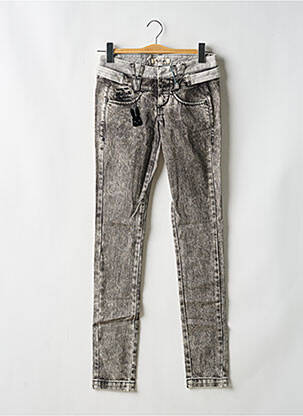Jeans coupe slim taille basse taille basse noir KILLAH femme