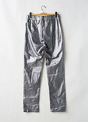 Jegging tissage enduit taille haute argent CELLBES OF  SWEDEN femme