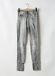Jeans coupe slim taille basse taille basse gris KILLAH femme