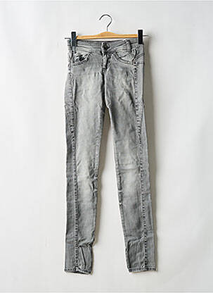 Jeans coupe slim taille basse taille basse gris KILLAH femme