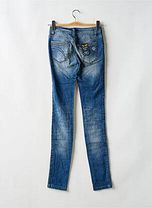 Jeans coupe slim taille basse taille basse bleu KILLAH femme