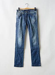 Jeans coupe slim taille basse taille basse bleu MISS SIXTY femme