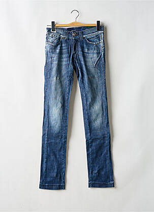 Jeans coupe slim stretch taille basse bleu MISS SIXTY femme