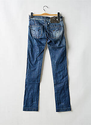 Jeans coupe slim stretch taille basse bleu MISS SIXTY femme