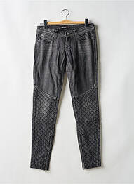 Jeans coupe slim taille basse taille basse gris MISS SIXTY femme