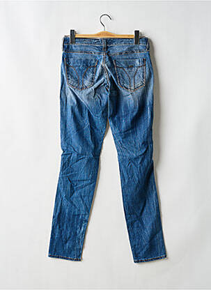 Jeans coupe slim stretch taille basse bleu MISS SIXTY femme