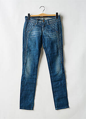 Jeans coupe slim taille basse taille basse bleu MISS SIXTY femme