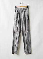 Pantalon slim gris C17 pour femme seconde vue