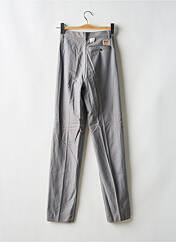Pantalon slim gris C17 pour femme seconde vue