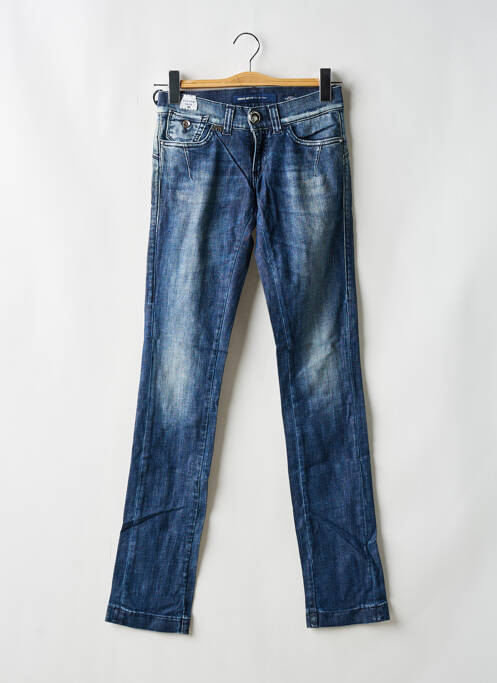 Jeans coupe slim stretch taille normale bleu MISS SIXTY femme
