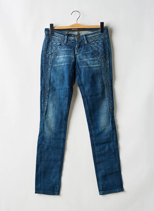 Jeans coupe slim taille basse taille basse bleu MISS SIXTY femme