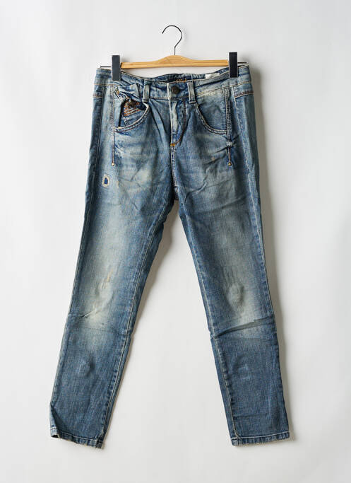 Jeans coupe slim bleu KILLAH pour femme