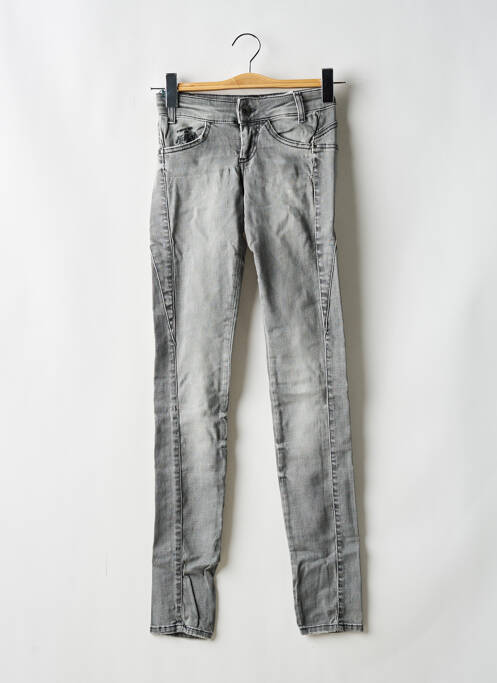 Jeans coupe slim gris KILLAH pour femme