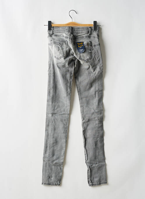 Jeans coupe slim gris KILLAH pour femme