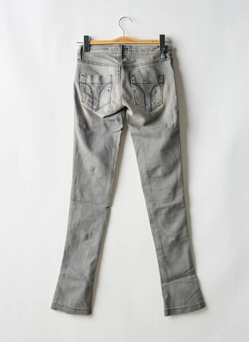 Jeans coupe slim gris MISS SIXTY pour femme