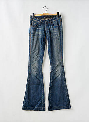 Jean coupe flare stretch taille basse bleu MISS SIXTY femme