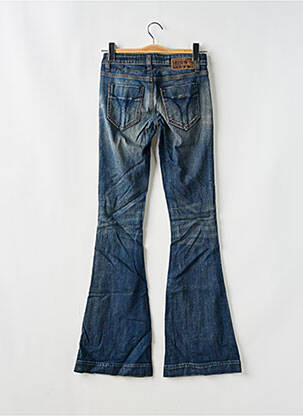 Jean coupe flare stretch taille basse bleu MISS SIXTY femme