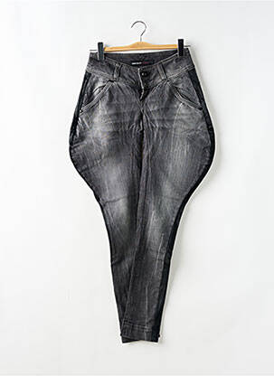 Jeans coupe slim stretch taille basse gris MISS SIXTY femme