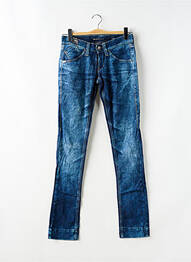Jeans coupe droite taille basse taille basse bleu MISS SIXTY femme
