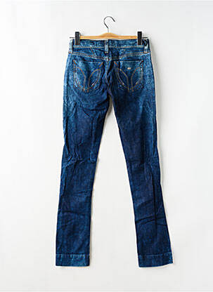 Jeans coupe droite stretch taille basse bleu MISS SIXTY femme