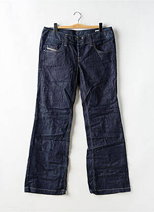 Jean coupe flare taille basse taille basse bleu clair DIESEL femme