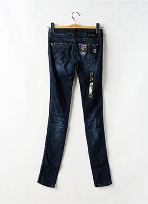 Jeans coupe slim taille basse taille basse bleu KILLAH femme