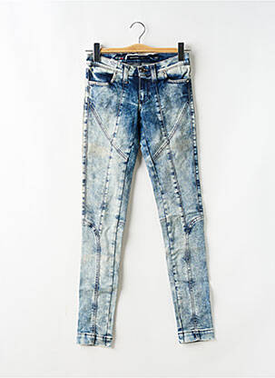 Jeans skinny stretch taille basse bleu MISS SIXTY femme