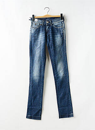 Jeans skinny stretch taille basse bleu MISS SIXTY femme