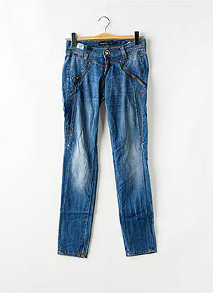 Jeans skinny stretch taille basse bleu MISS SIXTY femme