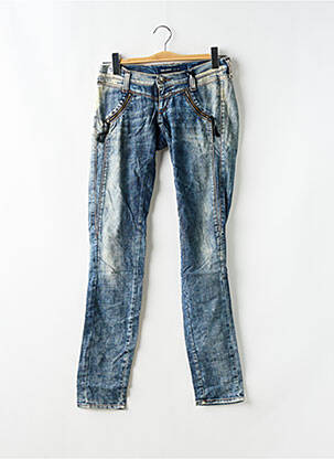 Jeans skinny stretch taille basse bleu MISS SIXTY femme