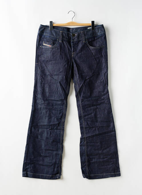 Jean coupe flare taille basse taille basse bleu clair DIESEL femme