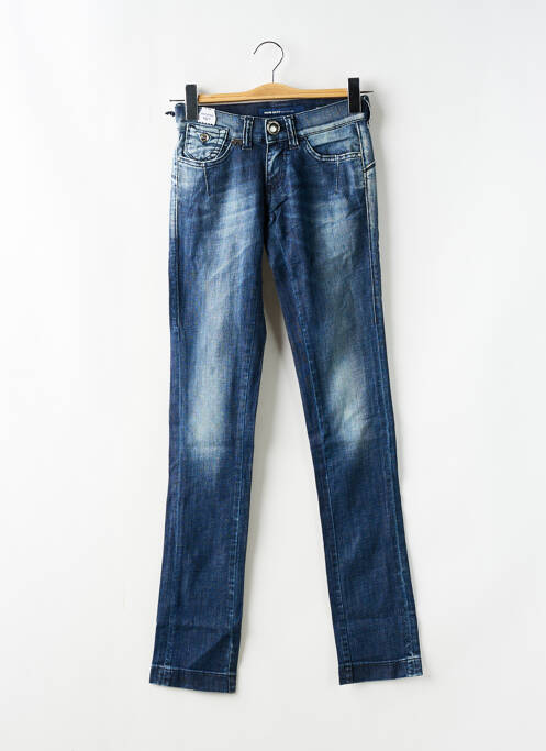 Jeans skinny stretch taille basse bleu MISS SIXTY femme