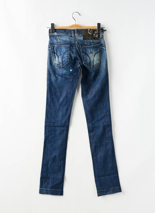 Jeans skinny stretch taille basse bleu MISS SIXTY femme