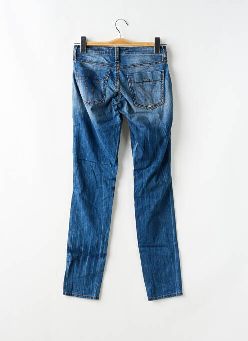 Jeans skinny stretch taille basse bleu MISS SIXTY femme