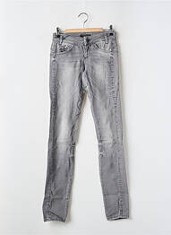 Jeans coupe slim taille basse taille basse gris KILLAH femme