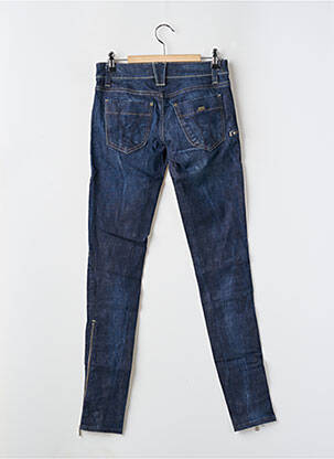 Jeans coupe slim stretch taille basse bleu MISS SIXTY femme