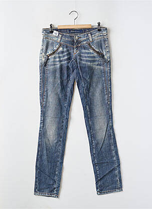 Jeans coupe slim taille basse taille basse bleu MISS SIXTY femme