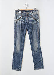 Jeans coupe slim taille basse taille basse bleu MISS SIXTY femme