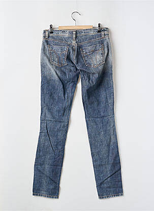 Jeans coupe slim taille basse taille basse bleu MISS SIXTY femme